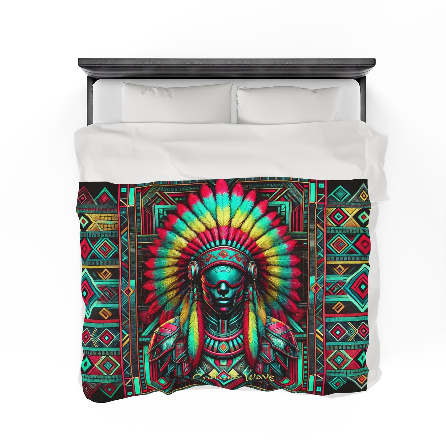 Headdress Velveteen Plush Blanket