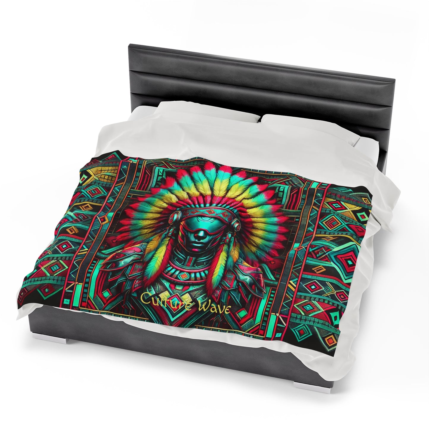Headdress Velveteen Plush Blanket
