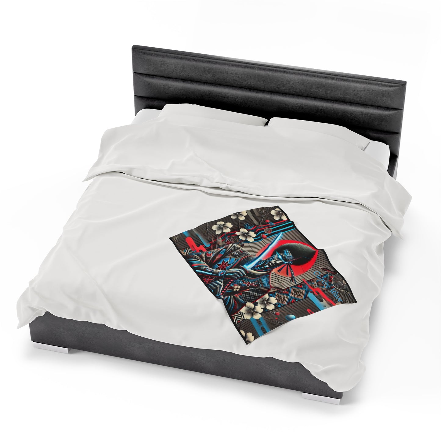 Afro Samurai Velveteen Plush Blanket