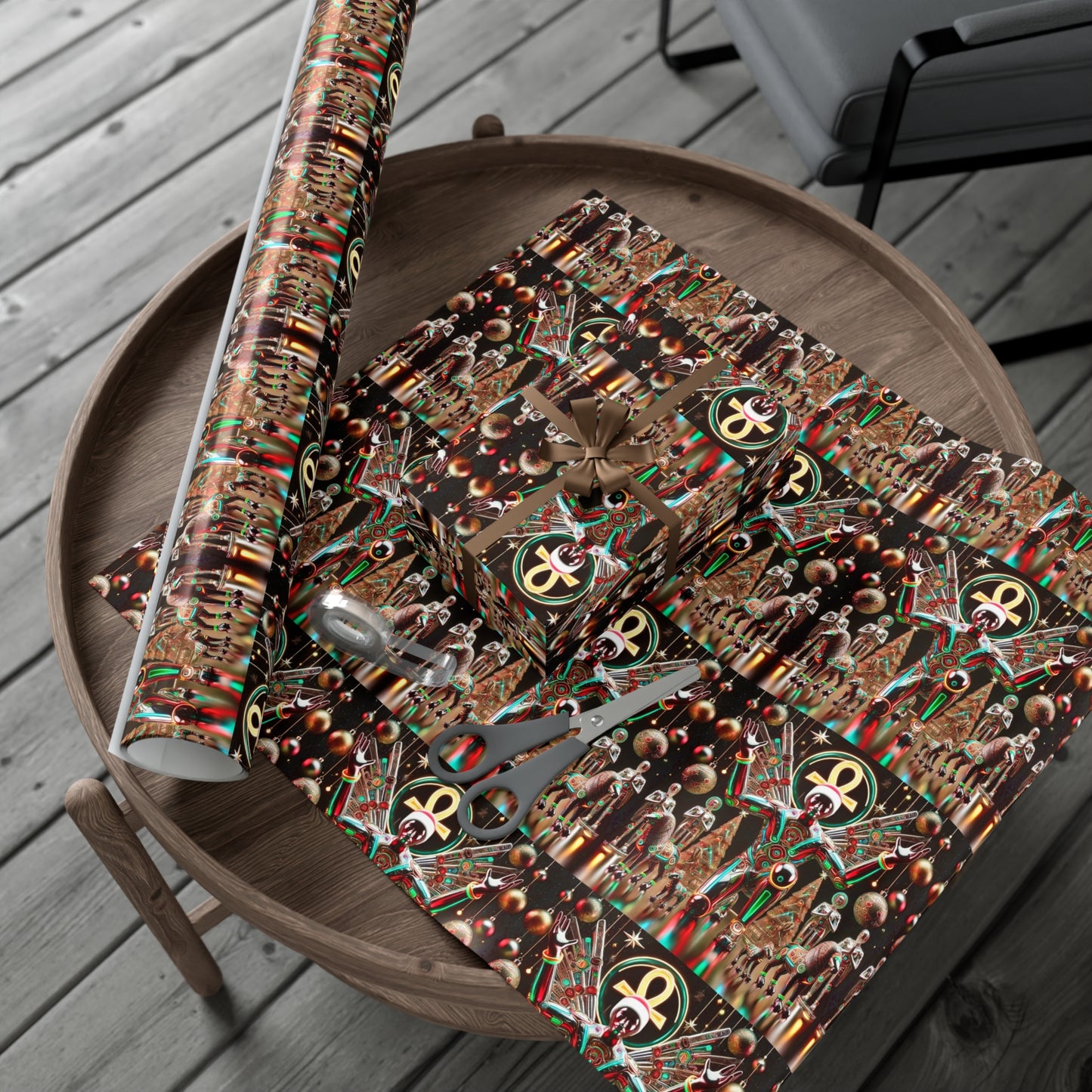 Ho Ho Holy Gift Wrap